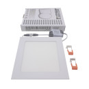 Світильник врізний LED Square Downlight 12W-220V-850L-4000K Alum TNSy, TNSy5000131