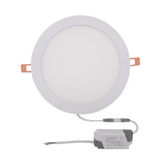 Светильник врезной LED Round Downlight 18W-220V-1300L-4000K Alum TNSy