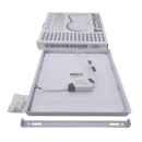 Світильник накладний LED Square Downlight 24W-220V-1700L-4000K Alum TNSy