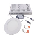 Світильник врізний LED Round Downlight 6W-220V-420L-4000K Alum TNSy, TNSy5000125