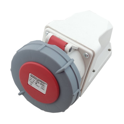 Розетка 1252 PRO стационарная 3Р+PE+N 32А 380В IP67 TNSy, TNSy5502051