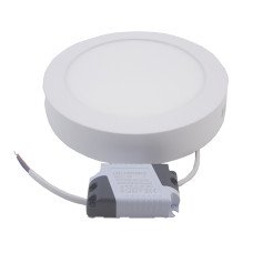 Світильник накладний LED Round Downlight 12W-220V-850L-4000K Alum TNSy
