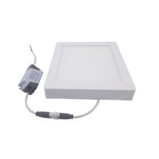 Светильник накладной LED Square Downlight 12W-220V-850L-4000K Alum TNSy
