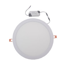 Светильник врезной LED Round Downlight 24W-220V-1700L-4000K Alum TNSy