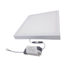 Светильник накладной LED Square Downlight 24W-220V-1700L-4000K Alum TNSy