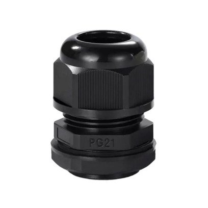 Сальник PG 21 d13-18мм IP68 чорний TNSy, TNSy5502545