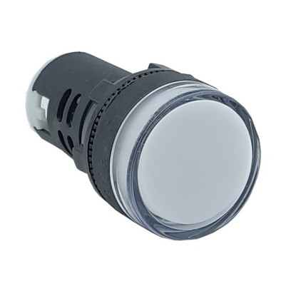 Лампа AD22DS d22mm 110В AC/DC біла TNSy, TNSy5502209