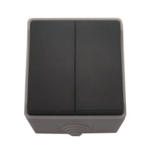 Вимикач для відкритої установки 2-кл. IP54 TNSy SURFACE