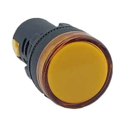 Лампа AD22DS d22mm 110В AC/DC желтый TNSy, TNSy5502210