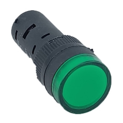 Лампа AD16DS d16mm 110В AC/DC зеленый TNSy, TNSy5502226