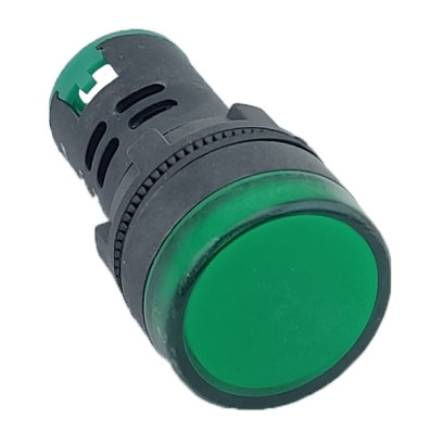 Лампа AD22DS d22mm 110В AC/DC зелений TNSy, TNSy5502211