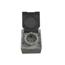 Розетка накладна 1-а з/к IP54 TNSy SURFACE