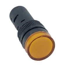 Лампа AD16DS d16mm 110В AC/DC желтый TNSy