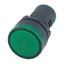 Лампа AD22DS d22mm 36В AC/DC зелений TNSy, TNSy5502206