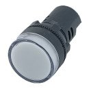Лампа AD22DS d22mm 12В AC/DC біла TNSy, TNSy5502199