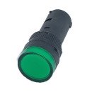 Лампа AD16DS d16mm 110В AC/DC зелений TNSy, TNSy5502226