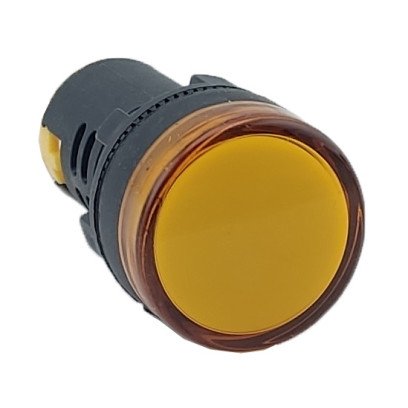 Лампа AD22DS d22mm 110В AC/DC жовтий TNSy, TNSy5502210