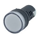 Лампа AD22DS d22mm 110В AC/DC біла TNSy, TNSy5502209