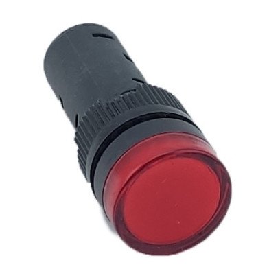 Лампа AD16DS d16mm 110В AC/DC червоний TNSy, TNSy5502228