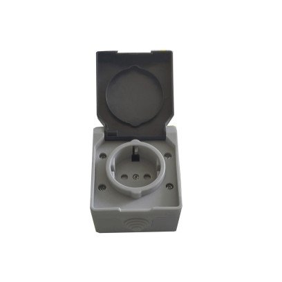 Розетка накладна 1-а з/к IP54 TNSy SURFACE, TNSy5000169