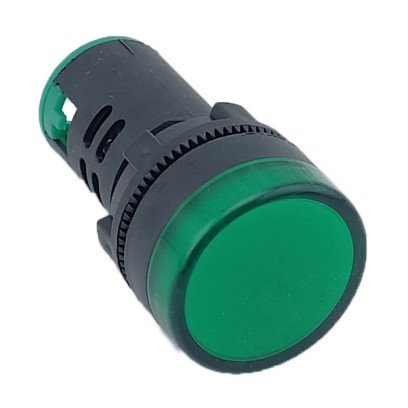 Лампа AD22DS d22mm 36В AC/DC зелений TNSy, TNSy5502206