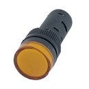 Лампа AD16DS d16mm 110В AC/DC жовтий TNSy, TNSy5502225