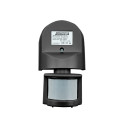 Датчик руху ДР 02 чорний 1200Вт 180град 12м IP44 TNSy, TNSy5502874