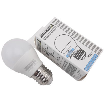 Светодиодная лампа LED Bulb-G45-7W-E27-220V-6500K-740L GOLDEN TNSy, TNSy5000251