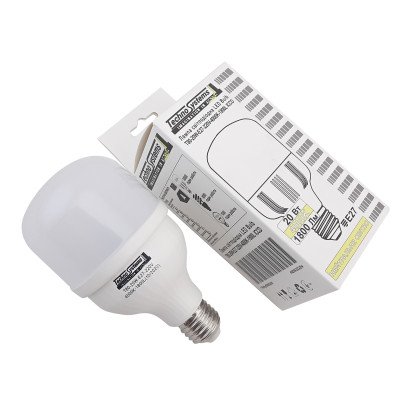 Светодиодная лампа LED Bulb-T80-20W-E27-220V-4000K-2100L GOLDEN TNSy, TNSy5000258
