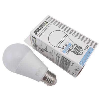Лампа світлодіодна LED Bulb-A60-15W-E27-220V-6500K-1580 GOLDEN TNSy, TNSy5000256