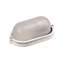 Светильник НПП1401-60W-E27-IP65 овал белый TNSy
