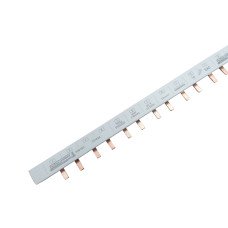 Шина соединительная PIN102 2Р 63А 10мм2 54мод. 1м. (штырь) TNSy