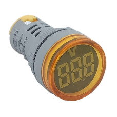 Вольтметр AD22V 60-500В АC жовтий TNSy