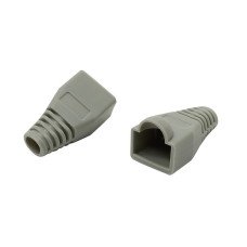 Ковпачок ізолюючий для роз'єму RJ45 сірий TNSy