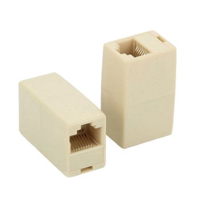 Проходной адаптер кат.5e UTP, тип RJ45 + RJ45 TNSy, TNSy5503258