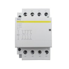 Контактор модульний КМ-3-63-22 63А 230AC 2NO-2NC 4р 3мод. TNSy