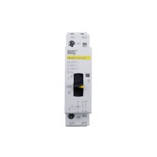 Контактор модульний РК-КМ-1-25-20 25А 230AC 2NO 2р 1мод. з ручним керуванням TNSy
