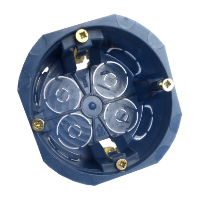 Коробка установочна d65/45 гіпс, пл. лапки TNSy
