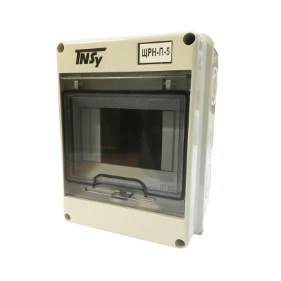 Корпус пластиковий ЩРН-П-5 модульний навісний IP65 TNSy, TNSy5000929