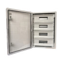 Корпус пластиковий ЩРН-П-68 PRO, пр. дв. ABS IP65 17х4 400х600х200 TNSy, TNSy5505313
