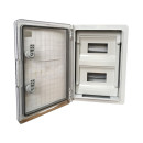 Корпус пластиковий ЩРН-П-16 PRO, пр. дв. ABS IP65 8х2 250х350х150 TNSy, TNSy5505310