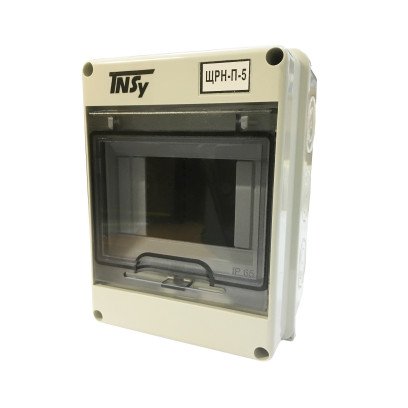 Корпус пластиковий ЩРН-П-5 модульний навісний IP65 TNSy, TNSy5000929 Корпус пластиковий ЩРН-П-5 модульний навісний IP65 TNSy, TNSy5000929