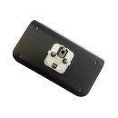 Колодка двійник лінійний з 2 USB 1A TNSy, TNSy5000916