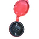 Розетка з/к кільце переносна RUBBER R/B TNSy, TNSy5000913 Розетка з/к кільце переносна RUBBER R/B TNSy, TNSy5000913