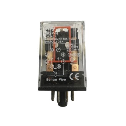 Реле проміжне РП3к2-MK2P 10А 12DС LED 2p TNSy, TNSy5505134