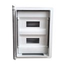 Корпус пластиковий ЩРН-П-24 PRO, пр. дв. ABS IP65 12х2 300х400х170 TNSy, TNSy5505311
