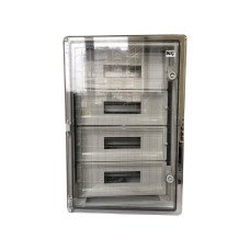 Корпус пластиковий ЩРН-П-68 PRO, пр. дв. ABS IP65 17х4 400х600х200 TNSy