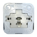 Розетка зовн. устан. 1-а б/з біла IP20 TNSy Lemur TNSy, TNSy5000981