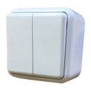 Выключатель внеш. устан. 2-кл. белый IP20 TNSy Lemur TNSy, TNSy5000979 Выключатель внеш. устан. 2-кл. белый IP20 TNSy Lemur TNSy, TNSy5000979