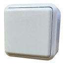 Вимикач зовн. устан. 1-кл. білий IP20 TNSy Lemur TNSy, TNSy5000977
